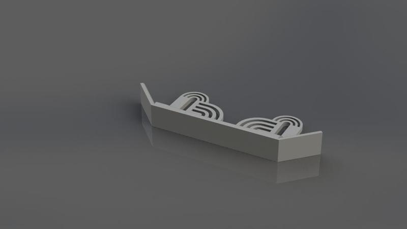 250 Quadcopter / Nighthawk 250 RGB LED BACK Strip Holder