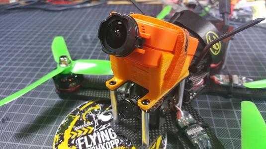 RunCam 2 // 30° HD Cam Mount for Dubai 210 // Lisam 210 // QAV 210