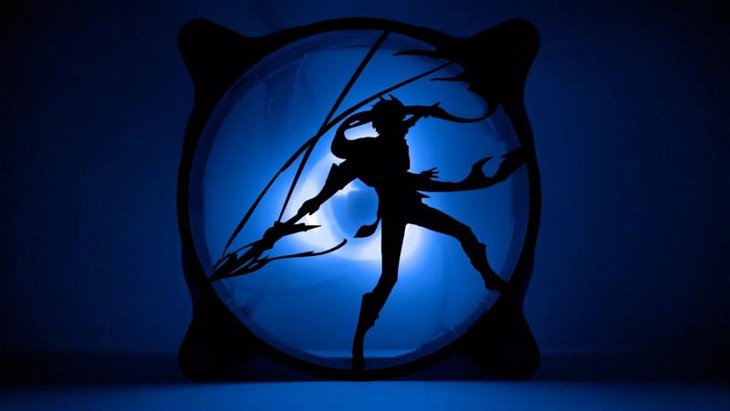 Genshin Impact Tartaglia PC fan cover