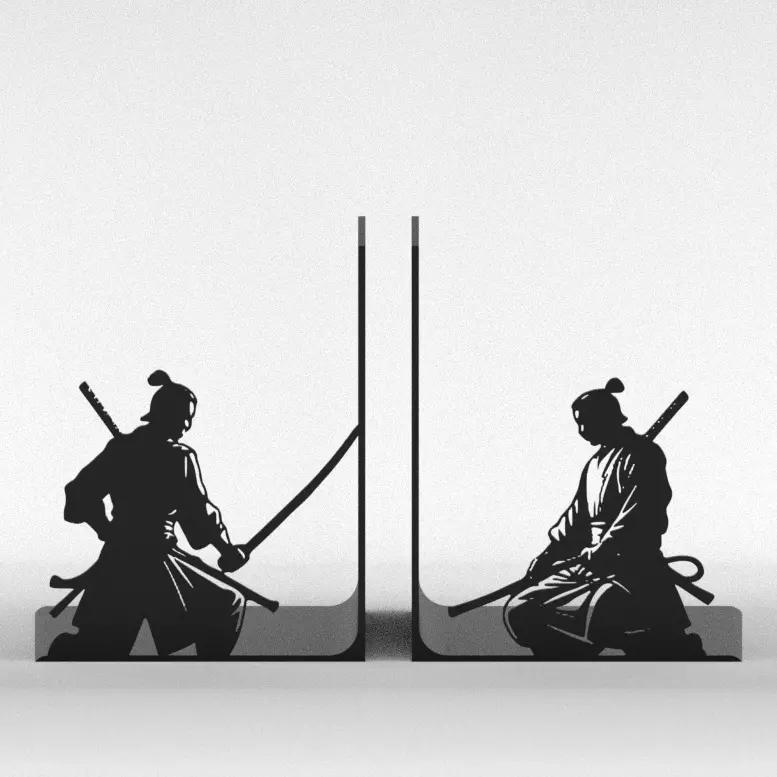 Samurai Bookends