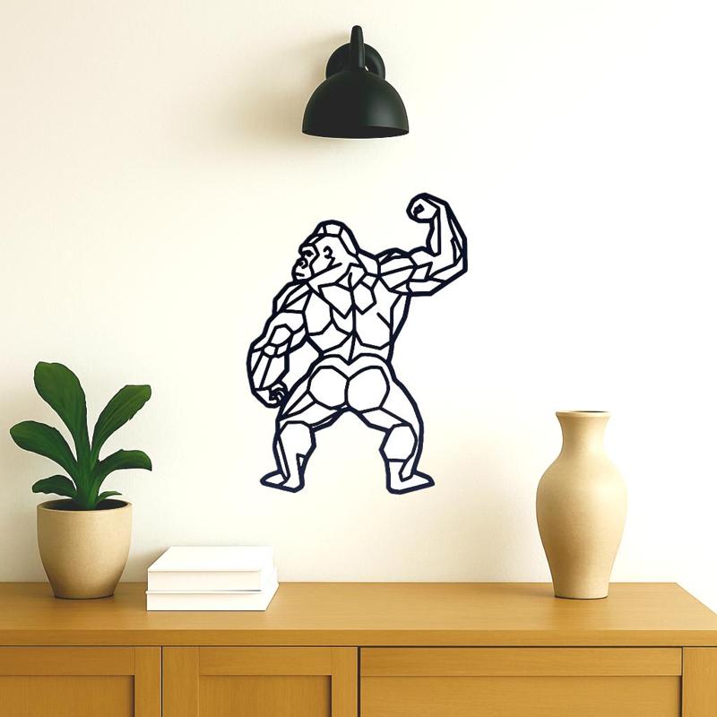 Gorilla wall decoration