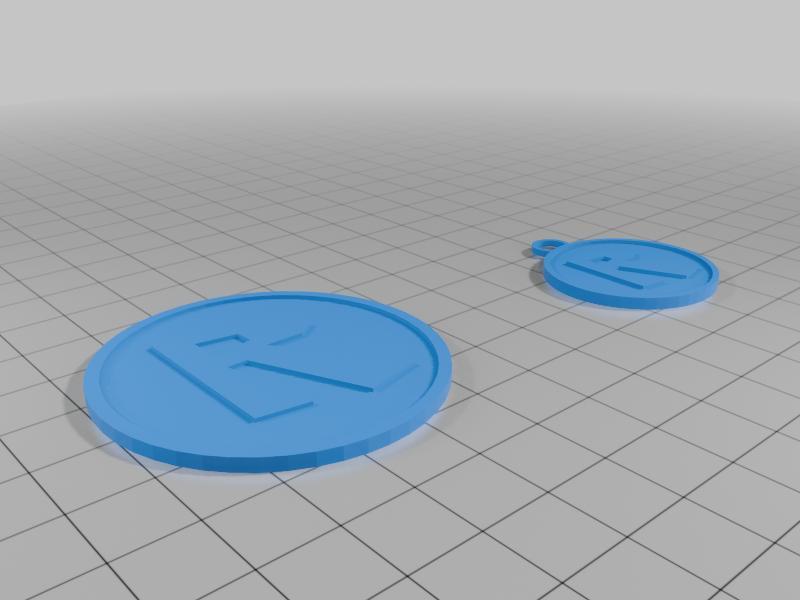 Chance forsaken coin + keychain