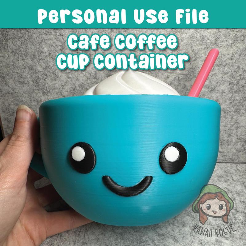 Cafe Coffee Cup Container