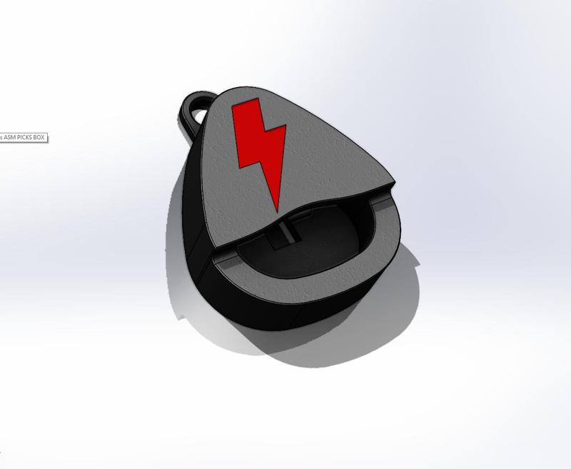 Key ring for pick box