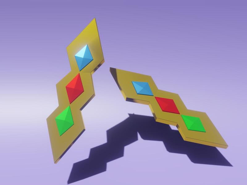 Trio Badge/Trio Badge - Pokemon Teselia