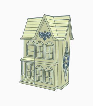 Decorative Dollhouse - Scale Model House