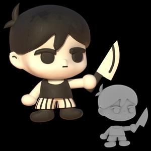 Omori Chibi Figure