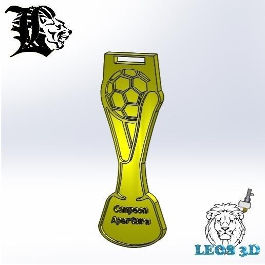 🏅 Mexican Soccer Champion Medal - Leos3D 🏅