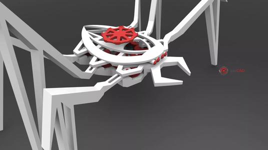 BugBo 3D Printable Bug with Moving Legs