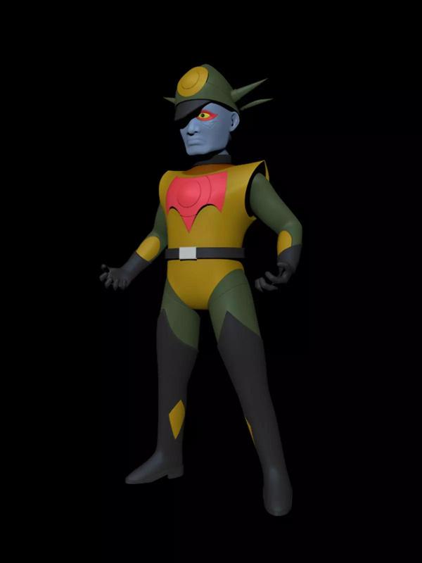 Chibi Buraiking military uniform