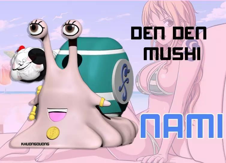 DEN DEN MUSHI - NAMI - ONEPIECE - 3D PRINT