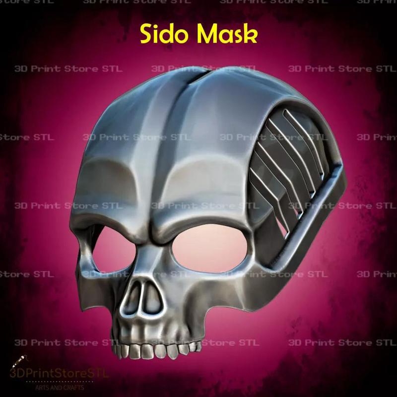 Sido Mask for Cosplay - STL File