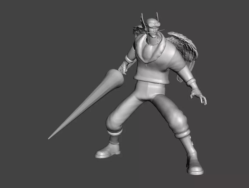 Sky Rider Shura 3D Model