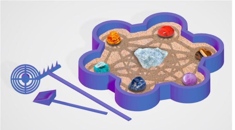 Metatron Zen Garden /Jardin Zen Metatron