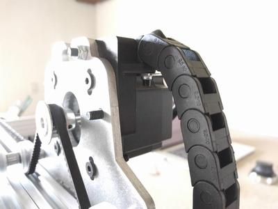 Ox cnc gantry bracket for drag chain