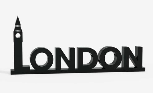 London letters landmark decor