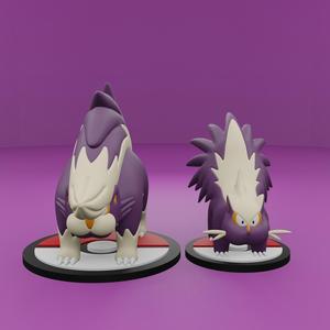 Pokemon No. 434, 435 Stunky, Skuntank