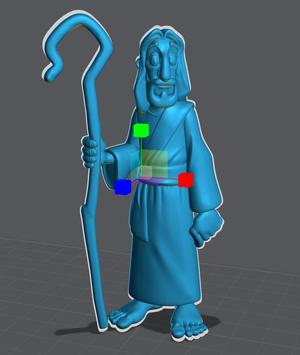 Jesus Cartoon | the good shepherd