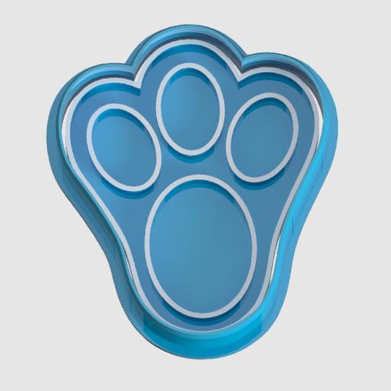 Cookie cutter, Easter, rabbit paw