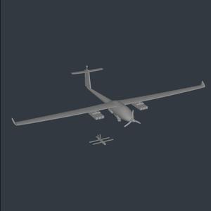 French Patroller UAV 1:144