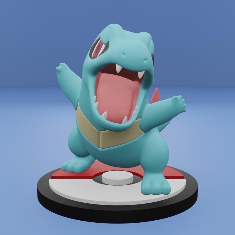 Pokemon No. 158 Totodile