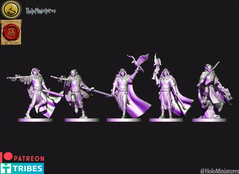 Dark elves Shades unit