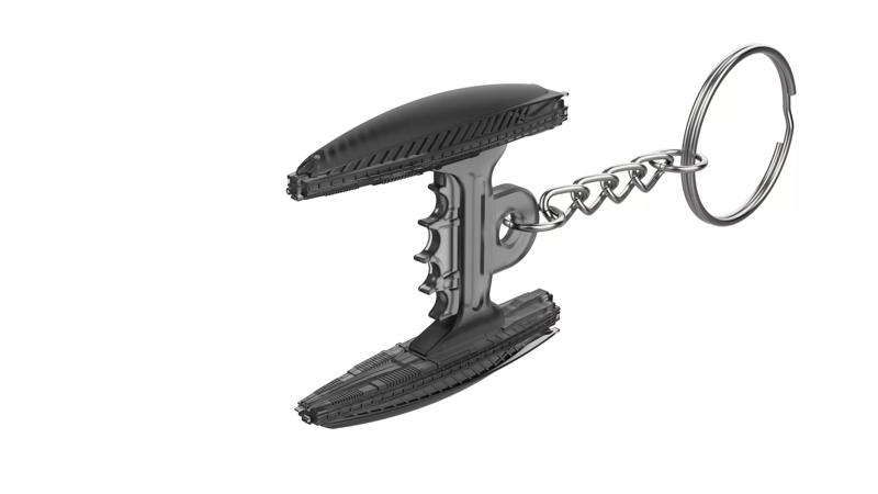 Keychain - Romulan Disruptor - Star Trek - Printable - STL