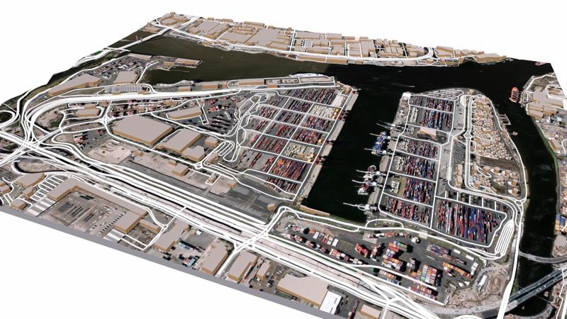 The Port of Melbourne Australia