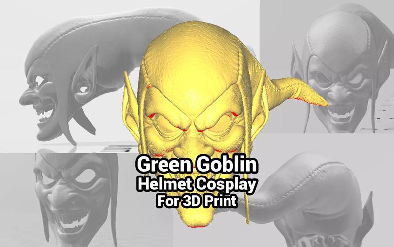 Green Goblin Helmet Cosplay