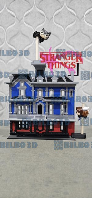 Stranger Things House stand for mini kindergarten funkos