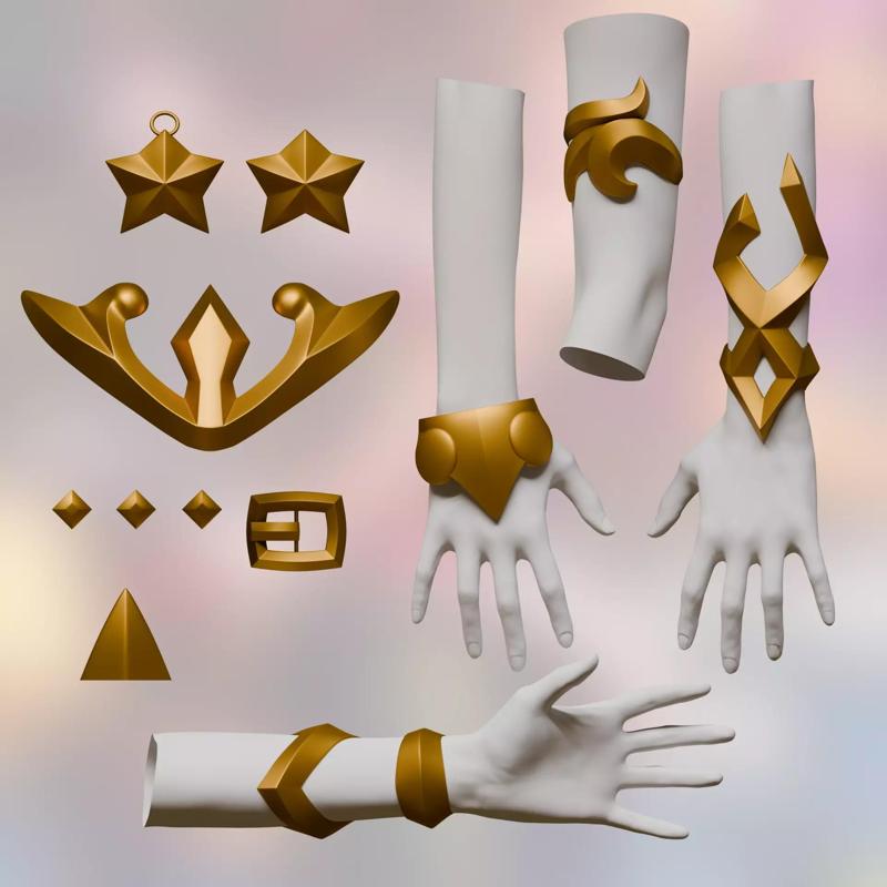 AMBITIOUS ELF JINX COSPLAY WEAPON Jewelry