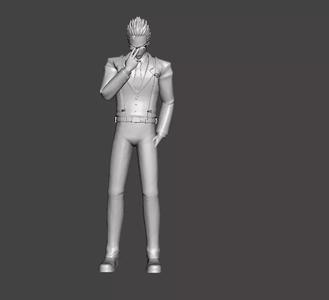Funeral Suspenders 3D Model