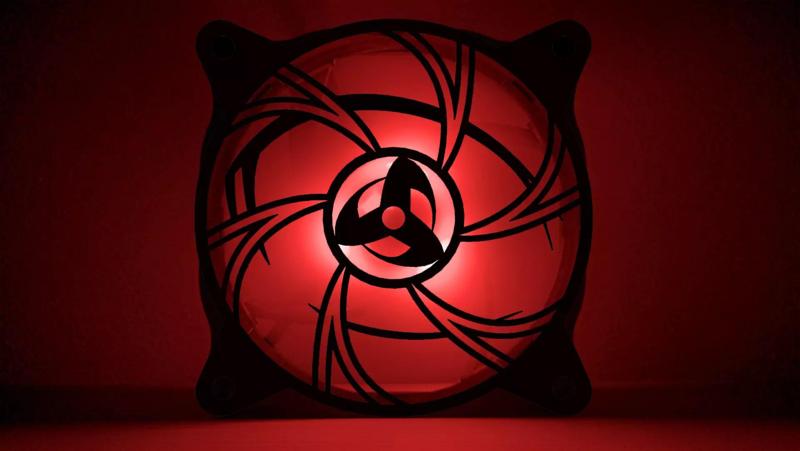 Obito Uchiha Mangekyou Sharingan PC fan cover