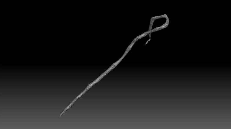 Recluse Staff - Nightreign weapon