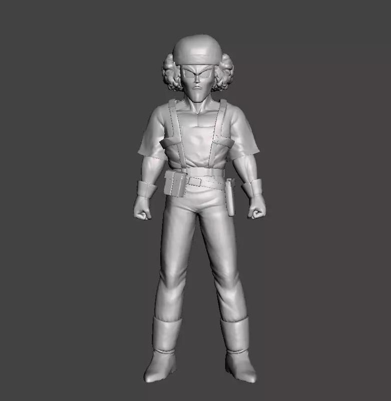 Duo of robbers Dragon ball 3D Model