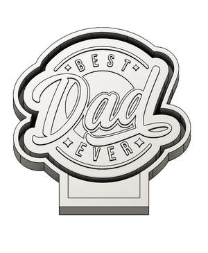 Best Dad Ever Freshie STL