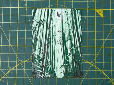 MTG Commander Deck Box inlay Bamboo HueForge