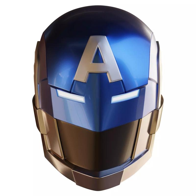Ironman x Captain America Civil Warrior Classic Version 3D model