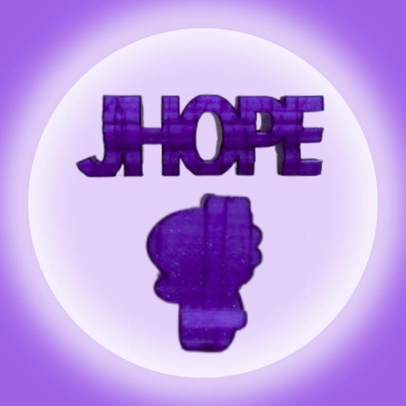 BT21 / BTS DUAL LETTER ILLUSION (J HOPE)