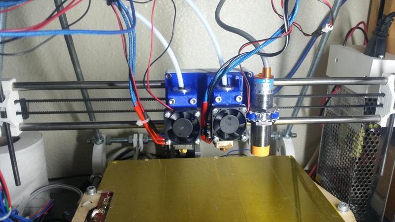 Dual E3D Mount for Mono Mendel