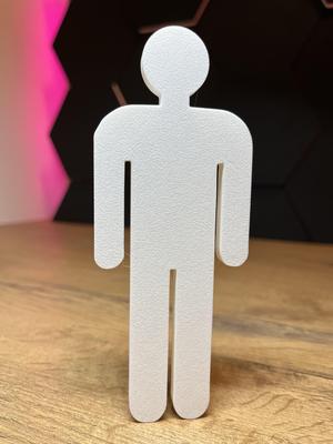 Men's WC sign