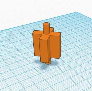 Tape Dispenser Core - Scotch Heavy Duty No. C-23