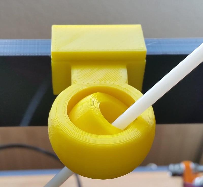 Ball Joints PTFE Tube Filament Guide For 10mm Acrylic Frame