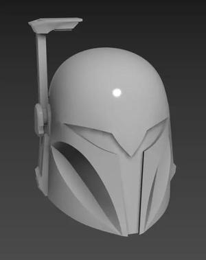 Koska Reeve Helmet 3d Print STL for 6inch and full size