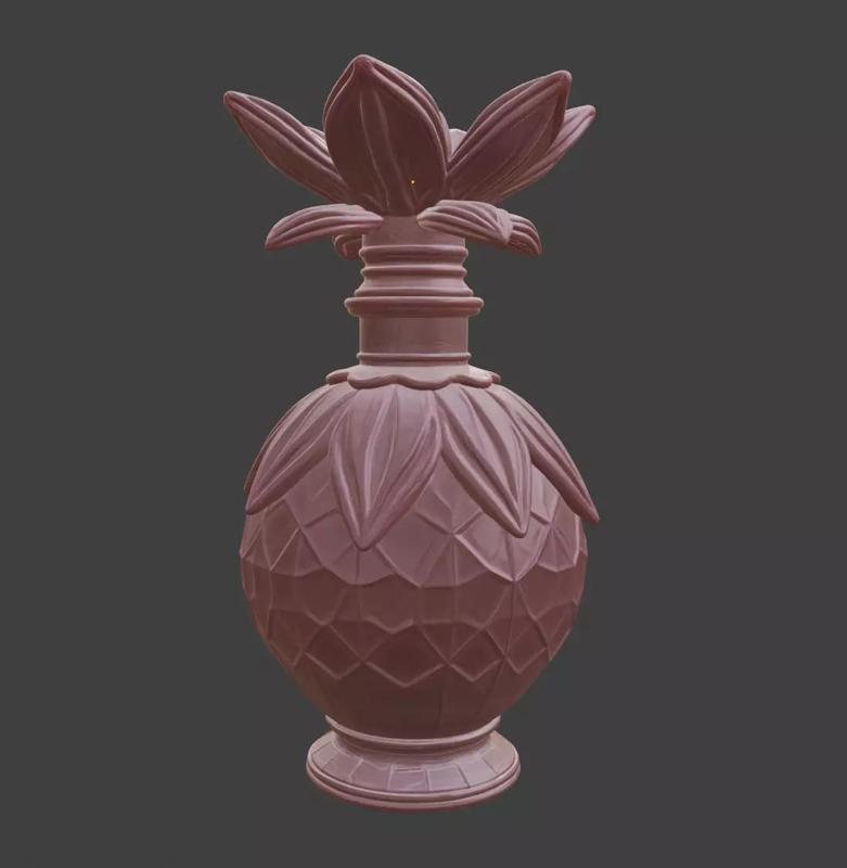 Crystal Bloom Potion Bottle