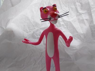 Pink Panther toon figure