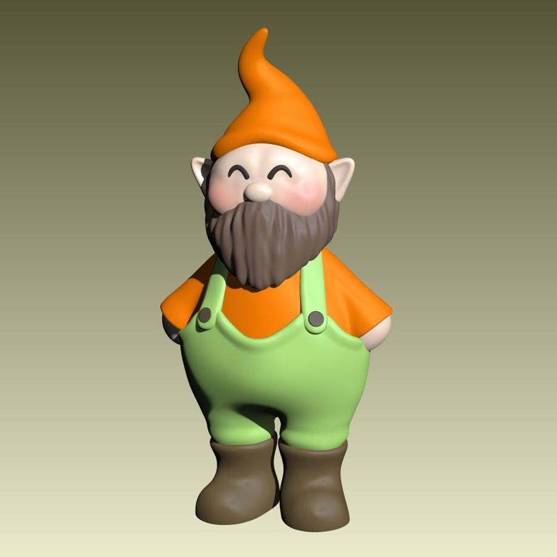Autumn dwarf printable without supports