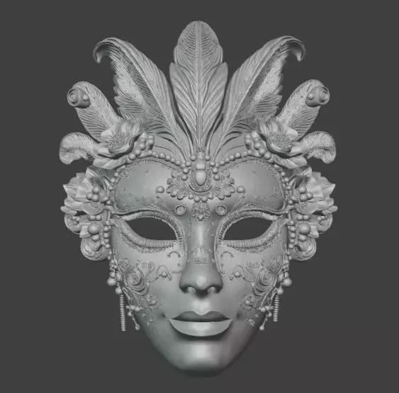 Carnival Ornate Masquerade Mask