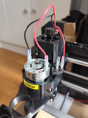 CNC 3018 VEVOR Z End Stop on drag chain Xaxis