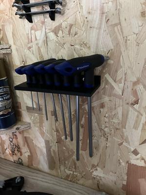 T bar T holder